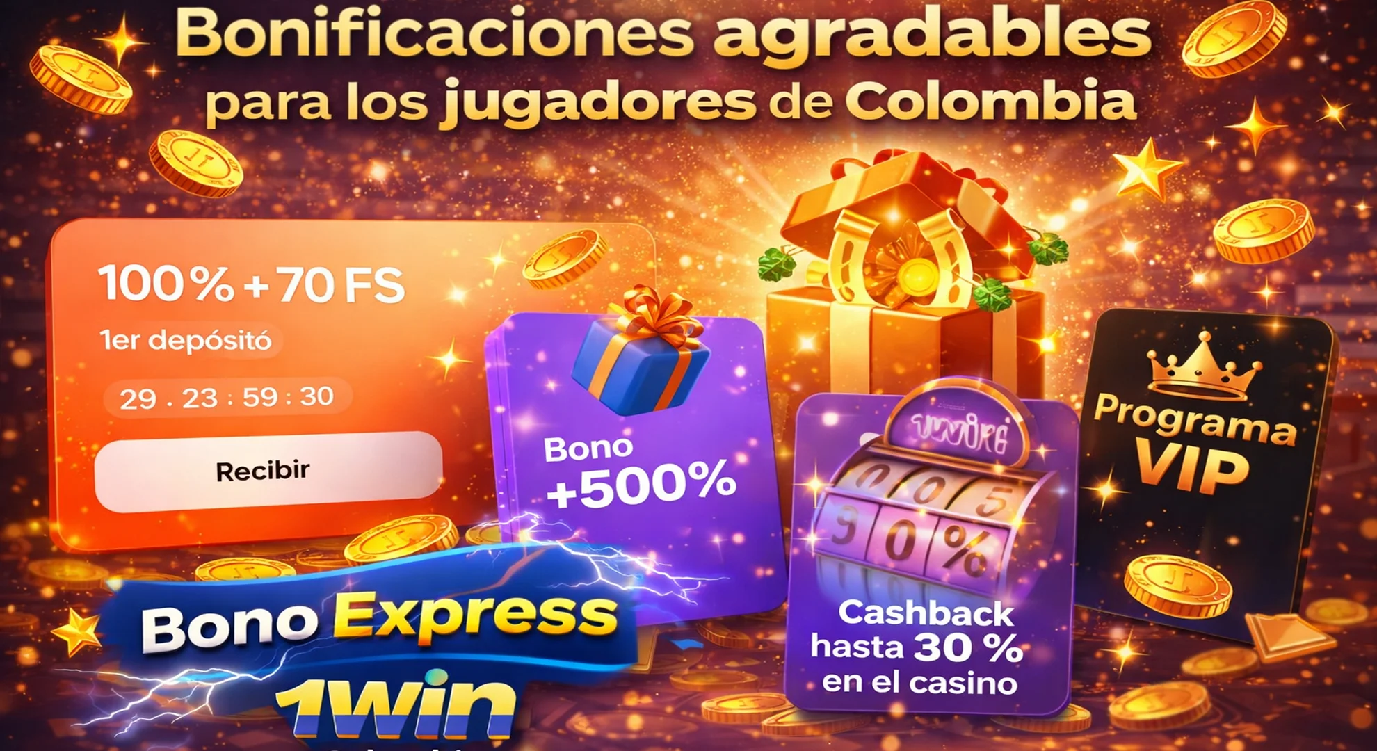 Bonificaciones en 1win