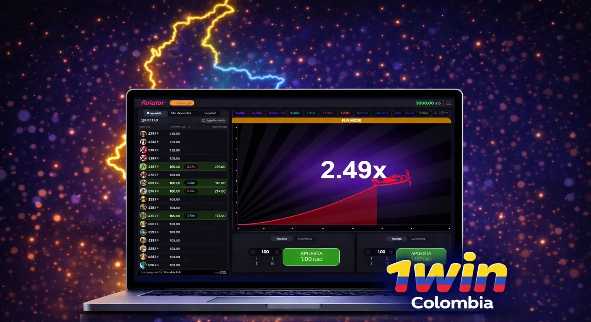 Juega el casino 1win